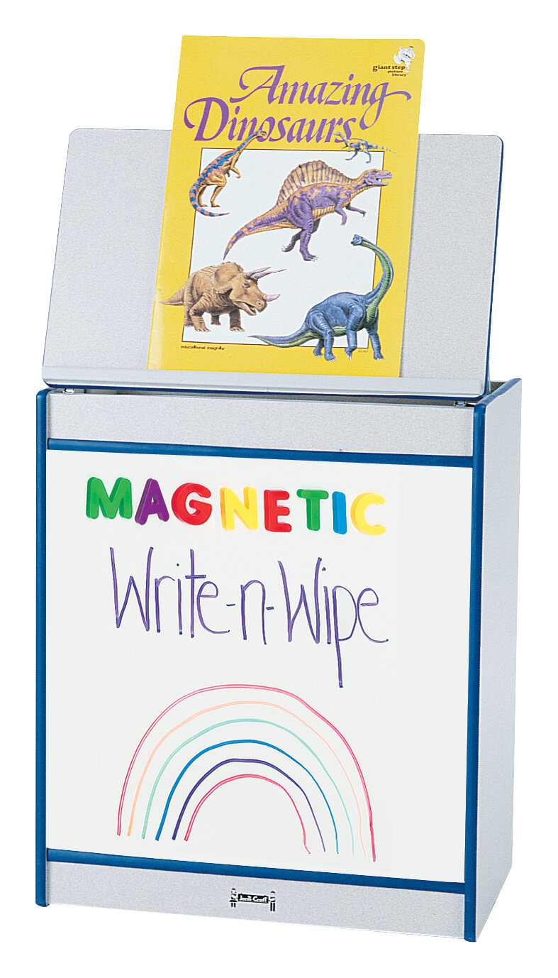 Jonti-Craft Rainbow Accents® Big Book Easel - Magnetic Write-n-Wipe ...