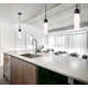 Ehrfried Single Light Metal/Fabric Cord Pendant