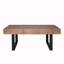 Table basse rustique en bois industriel