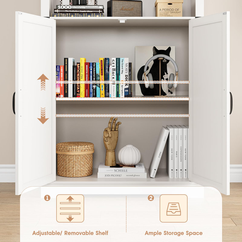 5-Tier Tall Open Display Shelves