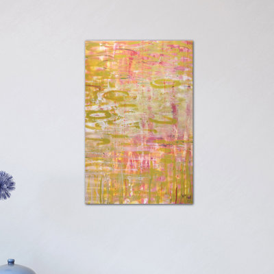 Monet Monet Monet Series: No. 15B Painting Print on Wrapped Canvas