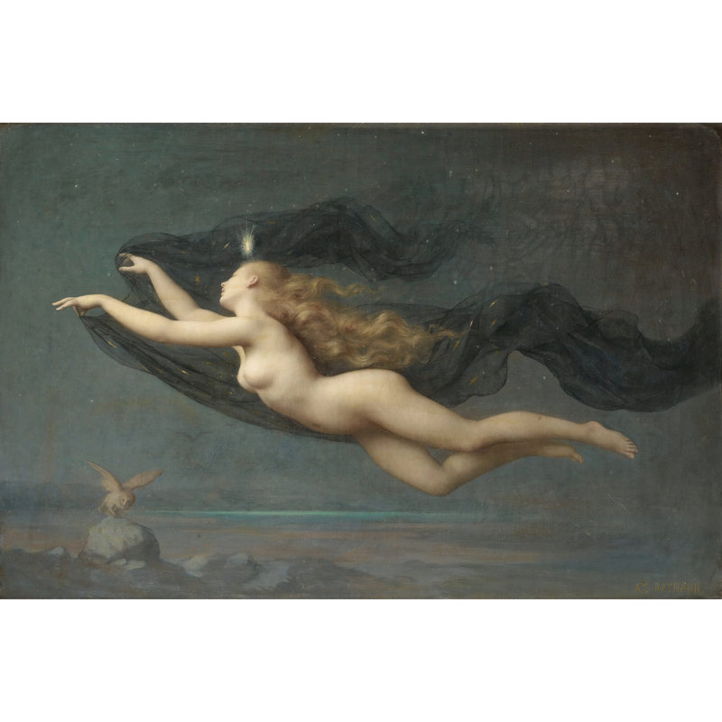 La Nuit, 22" H x 32" W