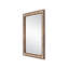 Hyson Flat Bone Beveled Wall Mirror