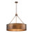 Ouellet 5-light 30in Antique Bronze Drum Chandelier