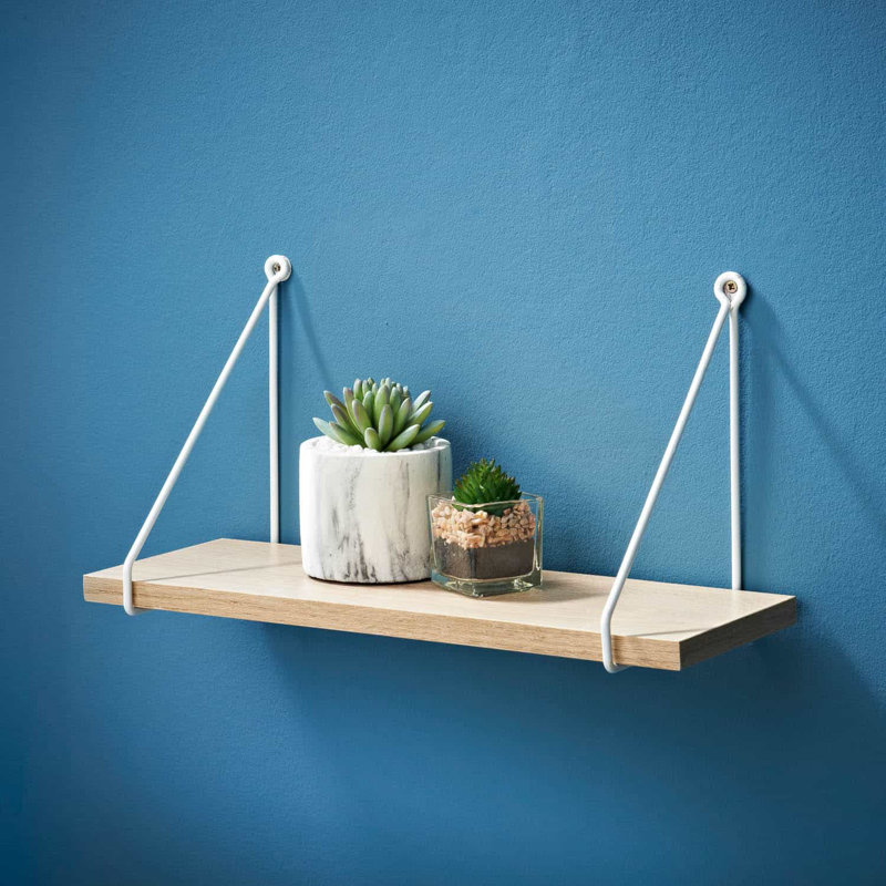 Addre Floating Shelf, 20cm H x 40cm W x 15cm D, Oak