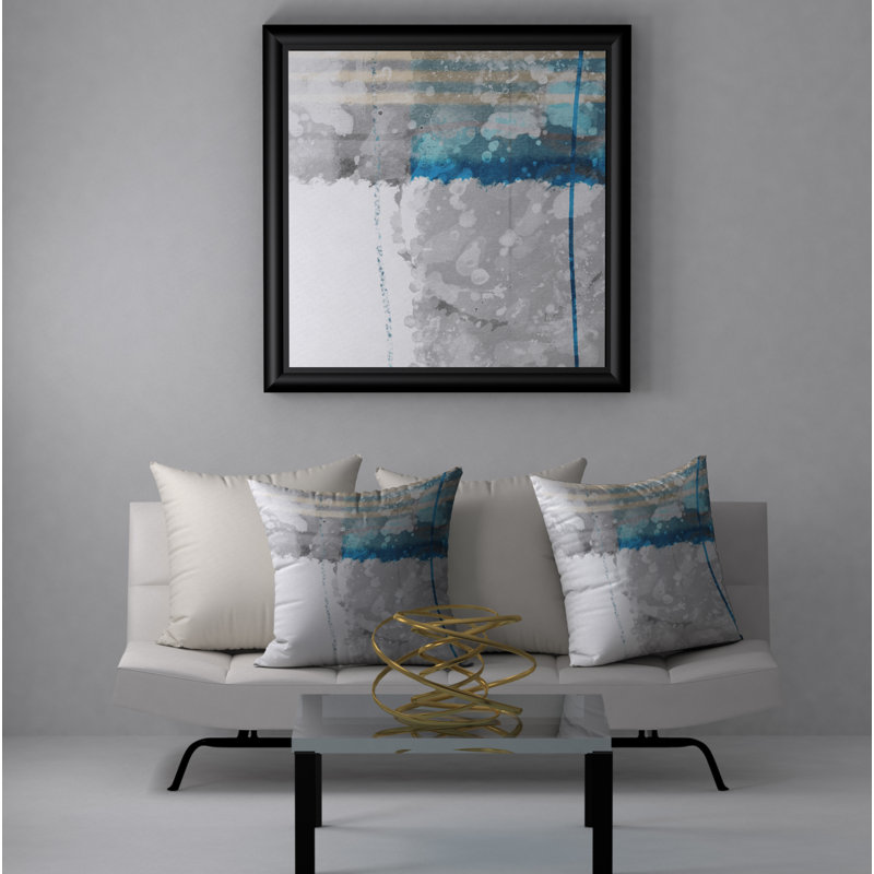 Reversible Throw Pillow, 24" x 24"