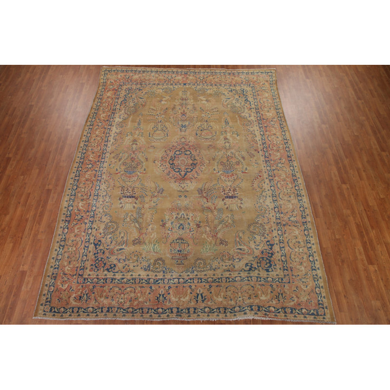 Tapis traditionnel délavé 9 x 12