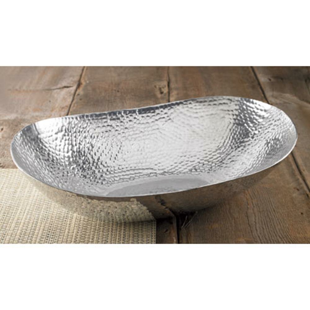 Indian Style Dinnerware Serving Bowl Kadai Stainless Steel Hammered 16 oz.