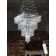 D32''x H79'' Large Chandeliers For High Ceilings Square 4 Tiers
