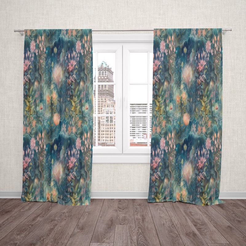 Arainna Room Darkening Curtain, 40" W x 82" L