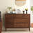 Walnut Solid Wood Accent Cabinet