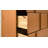Bronx Modern Solid Wood Six Drawer Dresser Caramel
