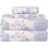 Ensemble de draps 100% flanelle de coton Floral