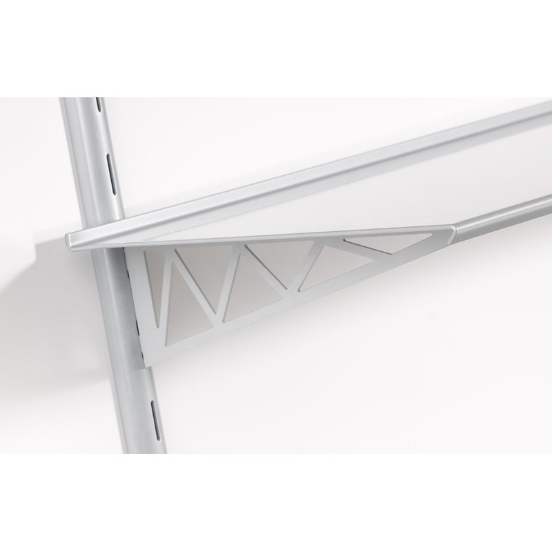 Tablette 2 pièces Chyrisse, Argent, H 24 po x l 36 po x P 11 po