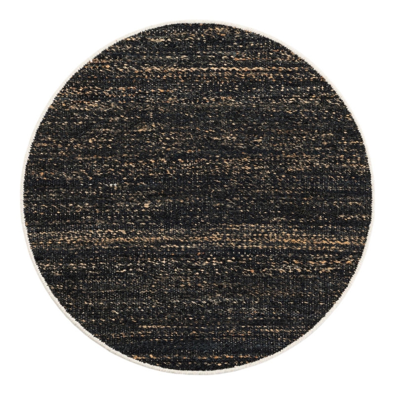 Amitha Flatweave Indoor Rug, Round 3'1" x 3'1"