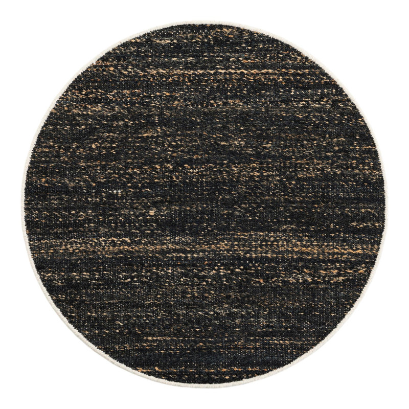 Tapis en jute / sisal Amitha, Rond 3 pi 1 po