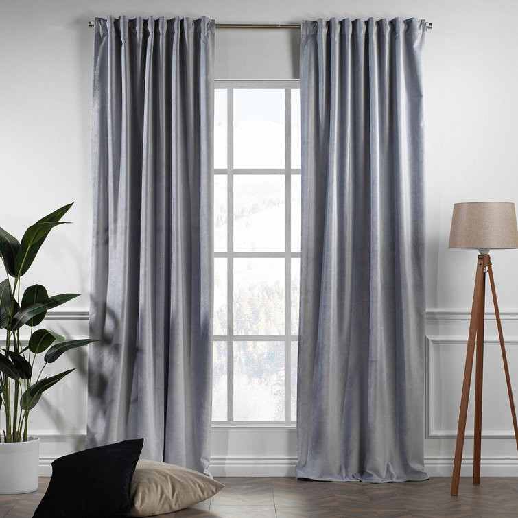 Panneau simple décoratif extra large en velours mat sur mesure
