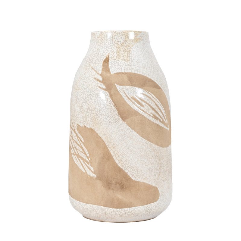 Albria Stoneware Table Vase, 33cm H x 19cm W x 19cm D