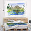 Paysage urbain cambodge vector illustration tapisserie-28504401