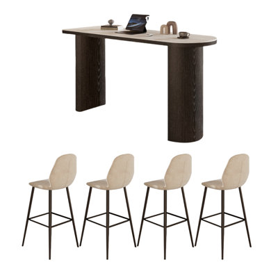 Table de bar moderne et luxueuse