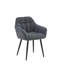 Dining Chairs Fabric Armchair for Living Room Morden Tub Chair with Armrest-1642086176