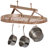 Handcrafted French Oval Ceiling Pot Rack-9833846-9833850