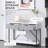 Presler Console Table with 2 Drawers and Storage Shelf for Entryway Living Room