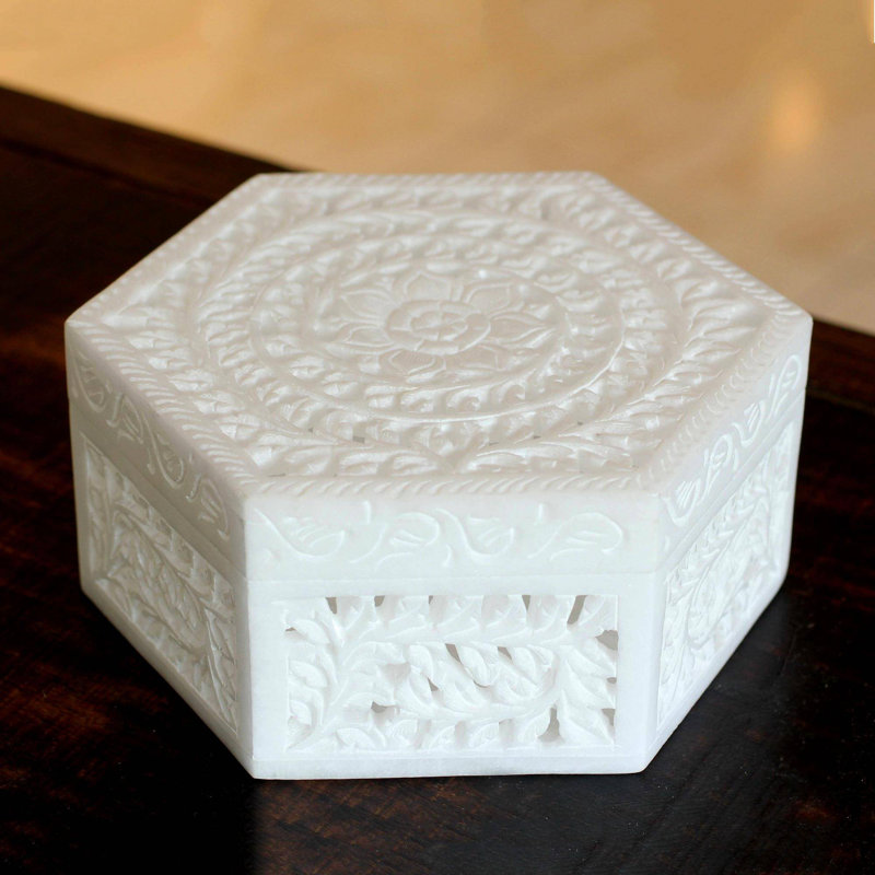 Handmade Stoneware Decorative Box
