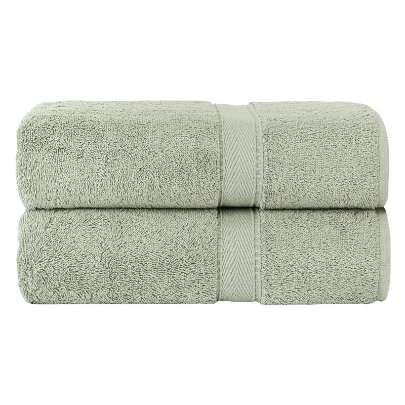 Sinemis Super Plush Bath Towel, Green