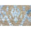 Tapis brun clair / turquoise noué à la main de haute qualité-81199592
