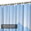 Rideau de douche avec 12 crochets Winter Mountains-1139332022