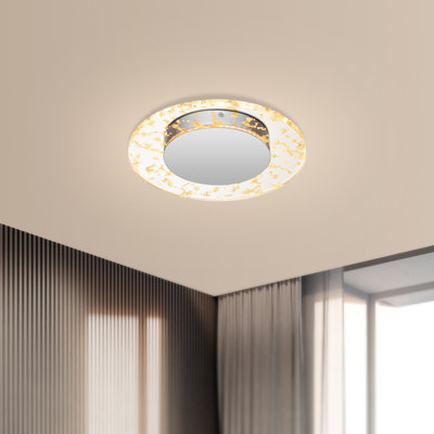 Huetter Acrylic LED Flush Mount