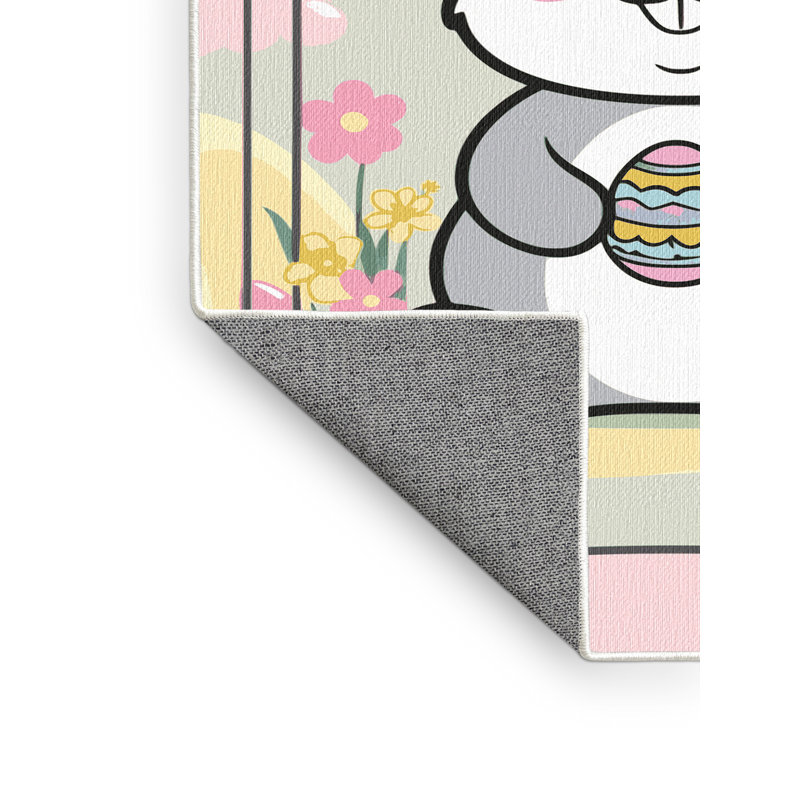 Le tapis des Fêtes de Pâques Printemps Aisle®, Rectangle 6 pi x 9 pi