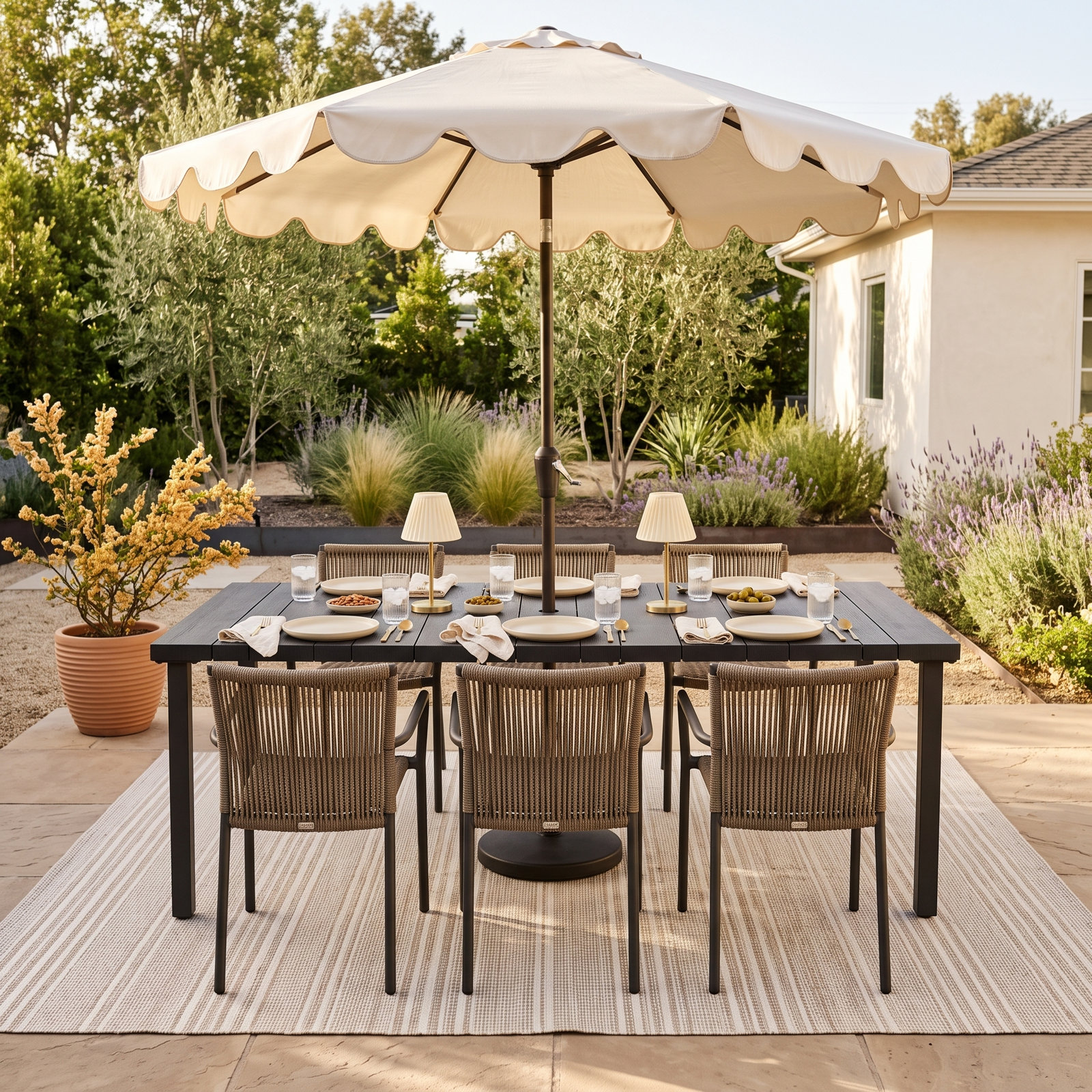 72" Patio Dining Table