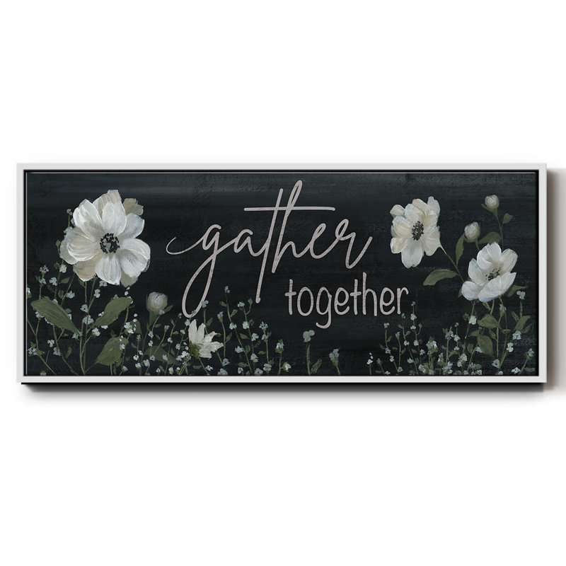 Gather Together- Framed Canvas