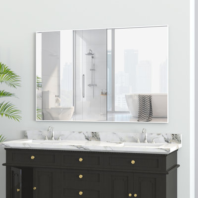 Miroir de salle de bain 48 po x 32 po