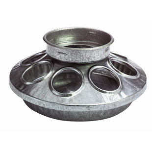 Galvanized Steel Feeder (Set of 12)