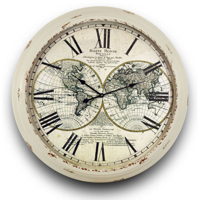 Santiago Metal Wall Clock