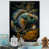 Impression noire sur toile encadrée n'est pas disponible