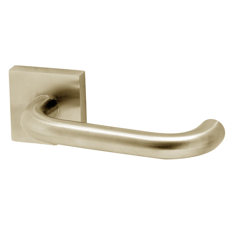 Privacy Door Lever Set, Privacy (Bed & Bath), 2.75", Polished Stainless Steel