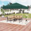 Portatif L 10 pi. D Auvent escamotable en acier-40528684
