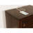 Solid Wood Nightstand In Brown Cherry - 3 Deep Drawers & Felt Lining Bedroom With Drawer