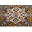 Tapis unique en laine noué à la main ivoire / brun Najafabad de 6 pi 7 po x 9 pi 4 po Ooltewah