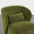 Upholstered Dining Chair with Casters-1867456955