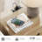 Ensemble de commode et table de chevet 2 pièces 2 pièces, chêne