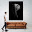 «Éléphant! Fine Art, impression sur toile géante