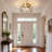 3 Heads Gold Finish Ceiling Light-309155978