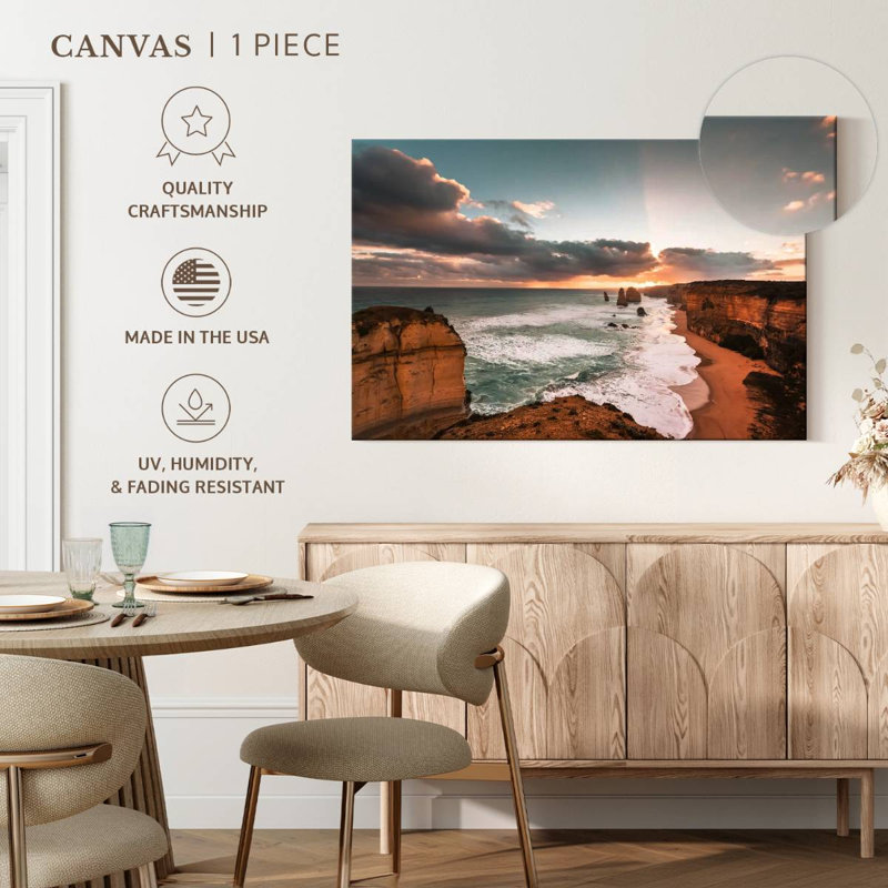 Gillard Port Campbell Coastline, H 20 po x l 30 po