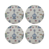 Glass Beads Round Beaded Placemats