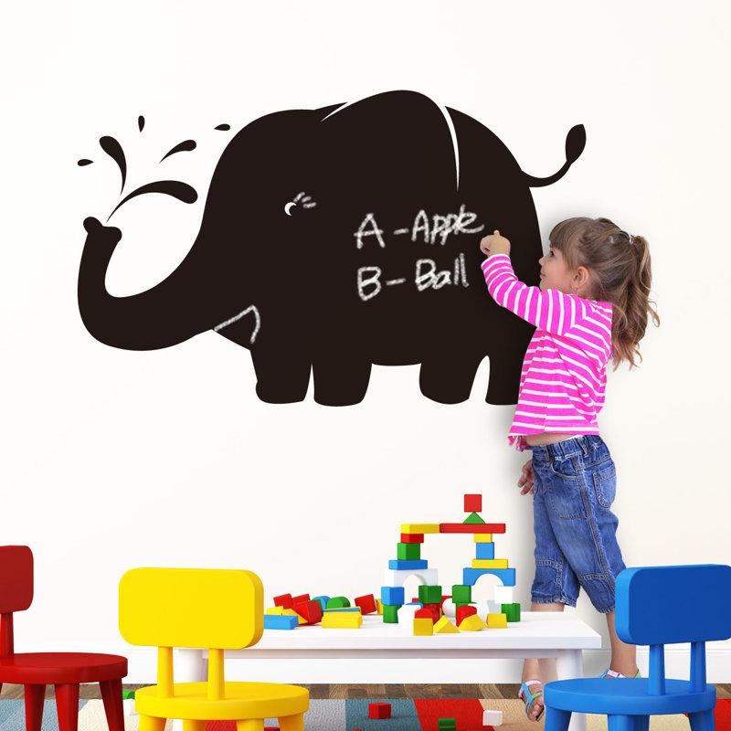 Décalcomanie murale éléphant énorme
